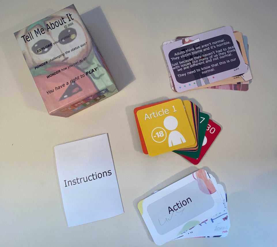 Tell me about it! - UNCRC Card game